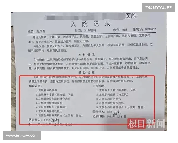 李凯文团队申诉判罚争议 赛事医疗报告揭示眼部伤情详细情况 李凯文团队申诉判罚争议 赛事医疗报告揭示眼部伤情详细情况